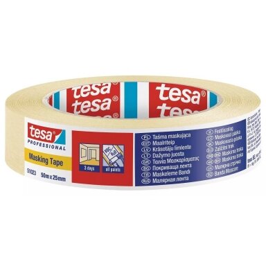 Dažymo juosta Tesa 50m 51023 Dažymo juosta Tesa 50m 51023
