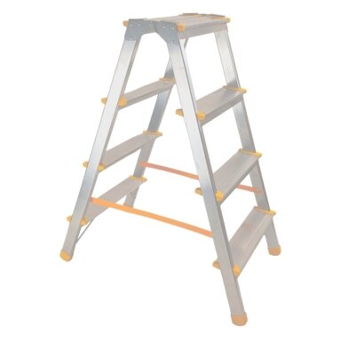 Kopėčios aliuminės 4 pakopų 78-85 cm 1924