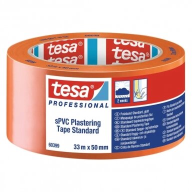 Apsauginė juosta Tesa sPVC Plastering Tape Standard 33 m 60399 Apsauginė juosta Tesa sPVC Plastering Tape Standard 33 m 60399